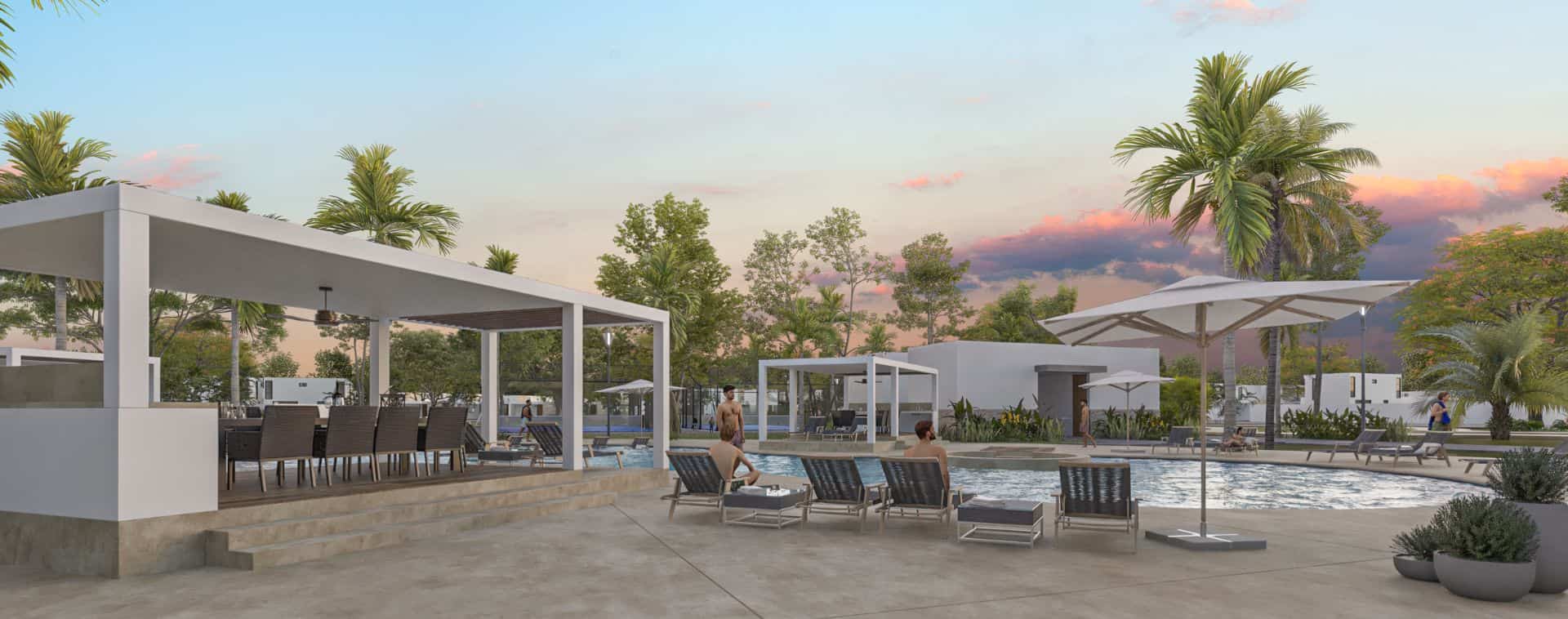 Piscina tipo Resort Gran Bosco