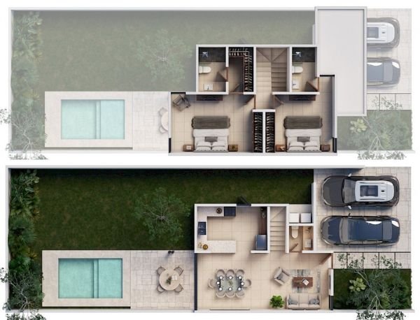 Distribucion Casa A9-139 Gran Bosco